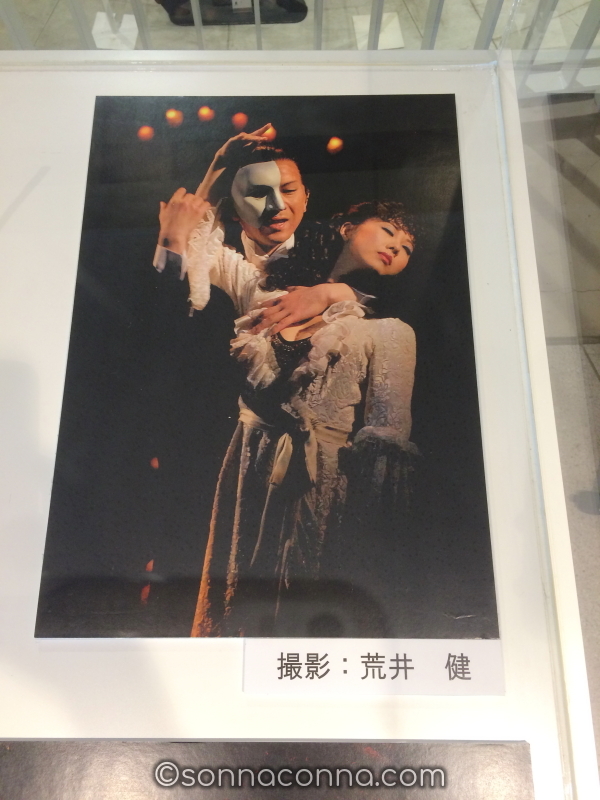 劇団四季ミュージカル「オペラ座の怪人」横浜マリンタワー舞台写真展示